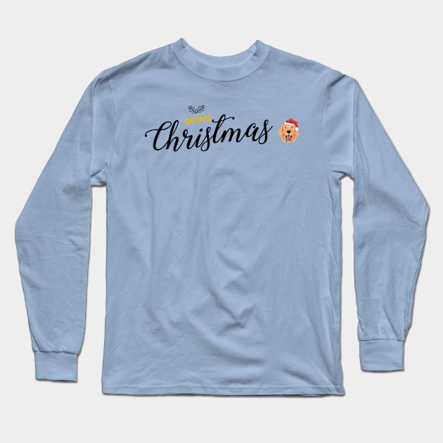 Merry Christmas Long Sleeve T-Shirt by barwarrior